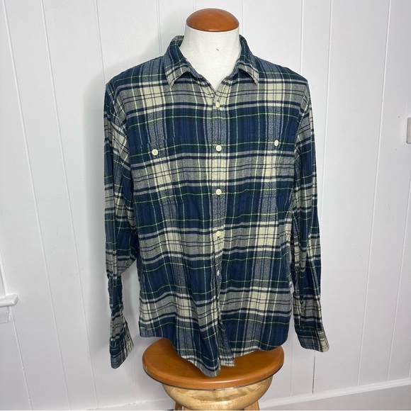 J Crew Slim Fit Flannel Shirt - Picture 1 of 9